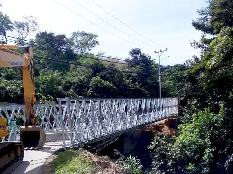 izaje puente metalico Costa